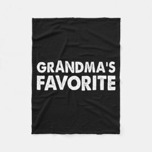 Couverture Polaire La plaisanterie préférée de grand-mère Grandparent