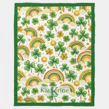 La Saint-Patrick Pot d'Or Arc-en-Ciel Trèfles 