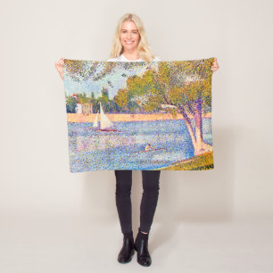 Couverture Polaire La Seine à La Grande Jatte, Seurat