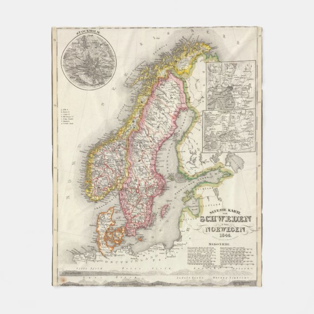 Couverture Polaire La Suède, Norvège 2 2 (Devant)