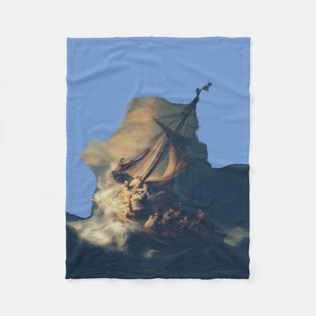 Couverture Polaire La tempête sur la mer de Galilée (Devant)