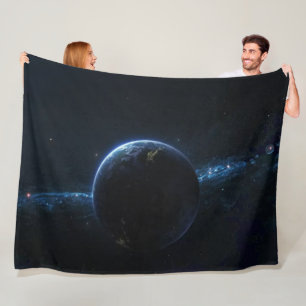 COUVERTURE POLAIRE LA TERRE DANS L'ESPACE