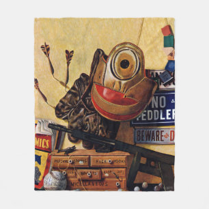 Couverture Polaire La vie toujours des jouets de garçons