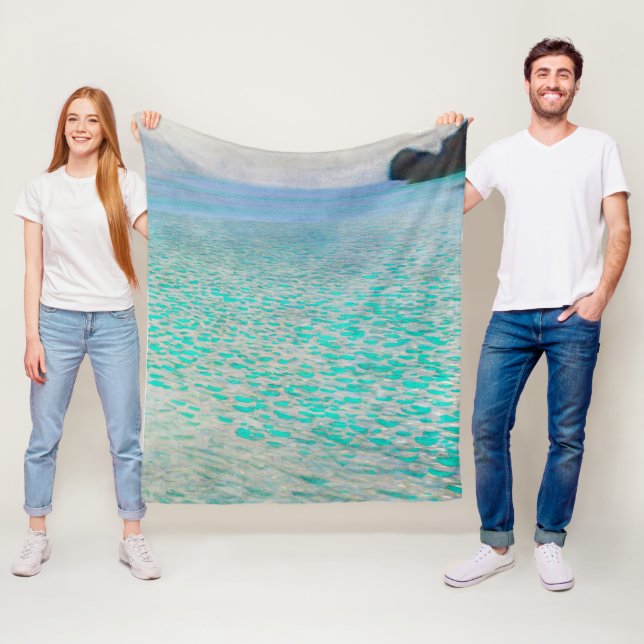 Couverture Polaire Lac Atter, Gustav Klimt (En situation)