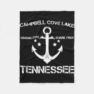 Couverture Polaire lac Campbell cove tennessee pêche drôle camping