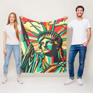 COUVERTURE POLAIRE LADY LIBERTY-NYC GROOVE 5