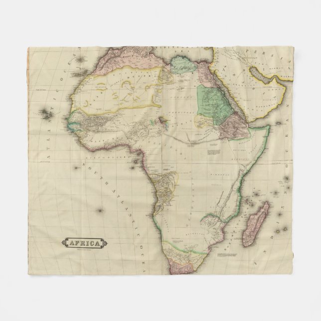 Couverture Polaire L'Afrique composée (Devant (Horizontal))