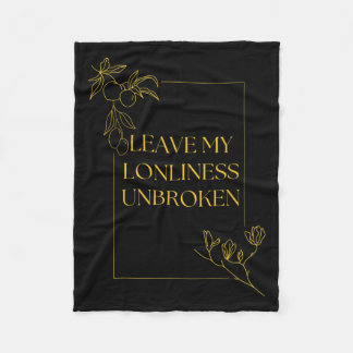 Couverture Polaire Laissez ma solitude ininterrompue Existentialisme
