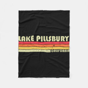 Couverture Polaire Lake pillsbury californie pêche drôle camping