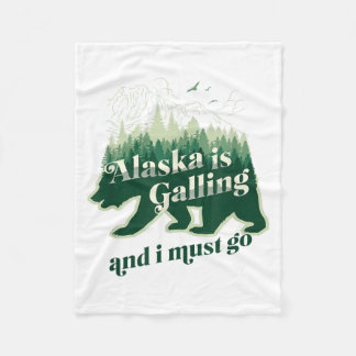 Couverture Polaire L'Alaska appelle et je dois partir pour l'aventure