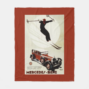 Couverture Polaire L'Allemagne - sauter de skieur