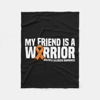 Couverture Polaire L'Ami Est Un Guerrier Mme Multiple Sclerosis Laure