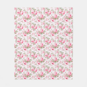 Couverture Polaire L'Amour Est Comme Un Rose