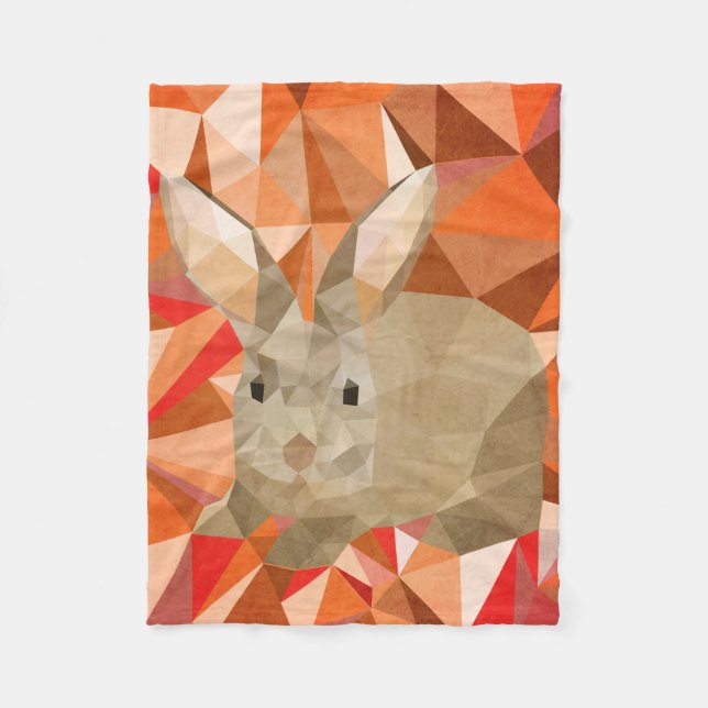 Couverture Polaire Lapin (Devant)