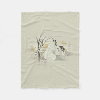 Couverture Polaire Lapins/lapins