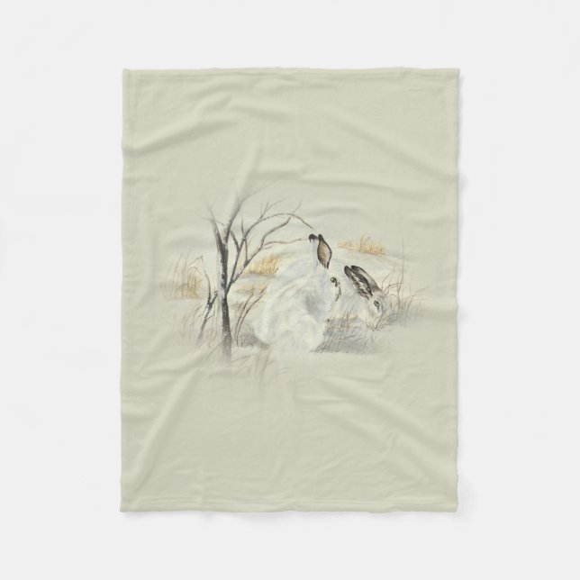 Couverture Polaire Lapins/lapins (Devant)