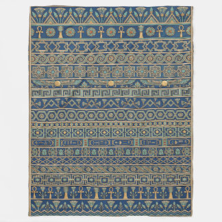 Couverture Polaire Lapis Sky et Dieux d'Or : Égypte ptolémaïque