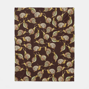 Couverture Polaire L'art des escargots naturels