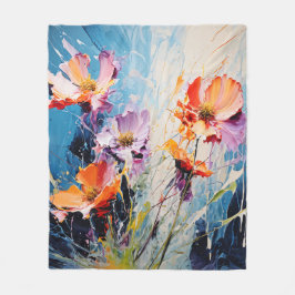 Couverture Polaire L'art floral