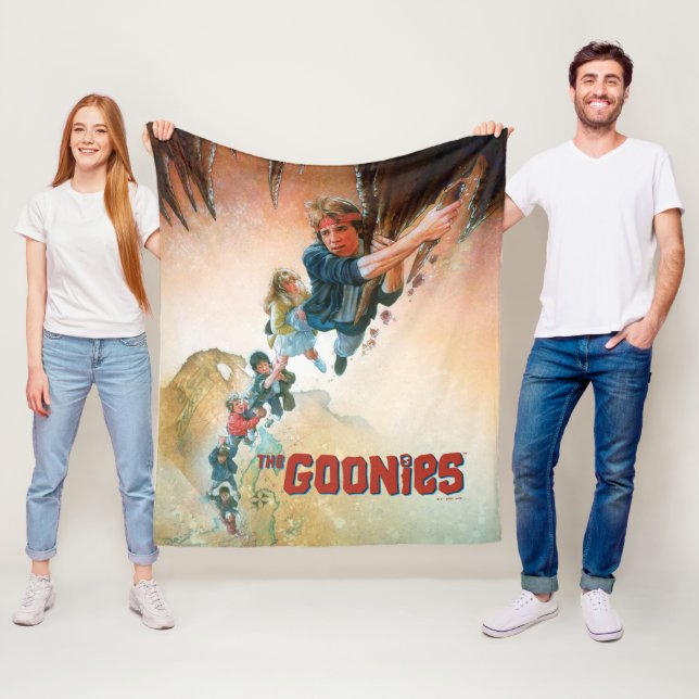 Couverture Polaire L'Art Théâtral De La Grotte Des Goonies (En situation)