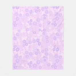 Couverture Polaire Lavande Botanique II