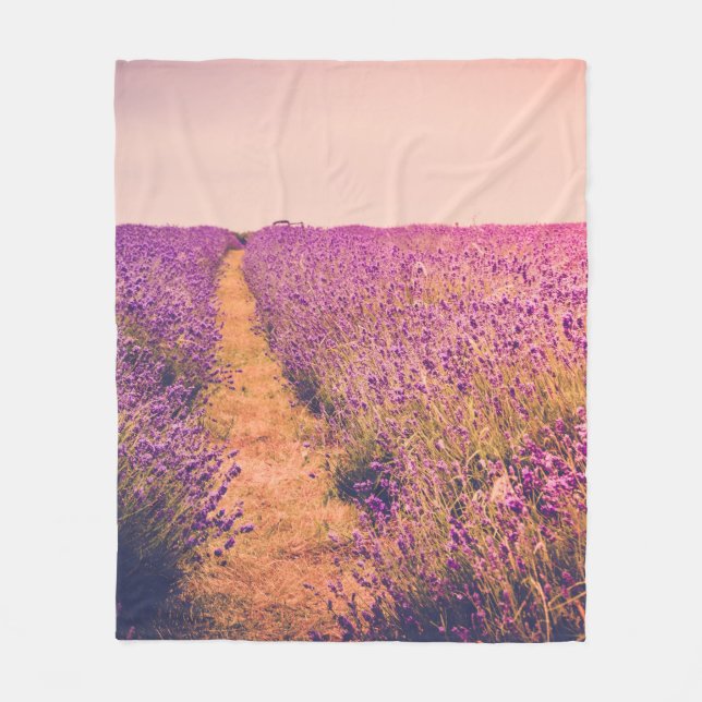 Couverture Polaire Lavander (Devant)