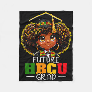 Couverture Polaire L'avenir des enfants Hbcu Grad Afro Mois de l'hist