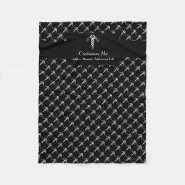 Couverture Polaire Le Caduceus (blanc)