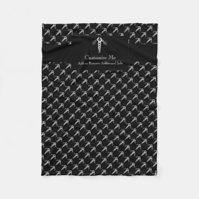 Couverture Polaire Le Caduceus (blanc) (Devant)