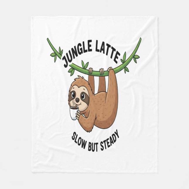 Couverture Polaire Le café matinal de Sloth (Devant)