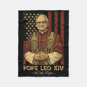 Couverture Polaire Le cardinal Robert Francis Prévost le pape Leo Xiv