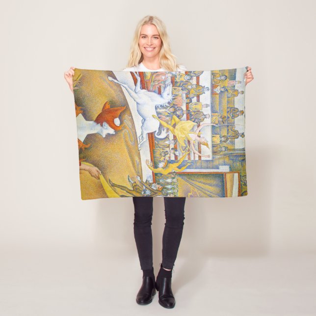 Couverture Polaire Le Cirque, Seurat (En situation)