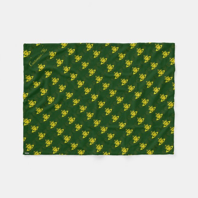 Couverture Polaire Le Claddagh (Or) (Devant (Horizontal))