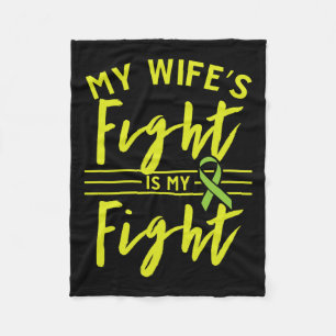 Couverture Polaire Le combat de ma femme est ma lutte pour la maladie