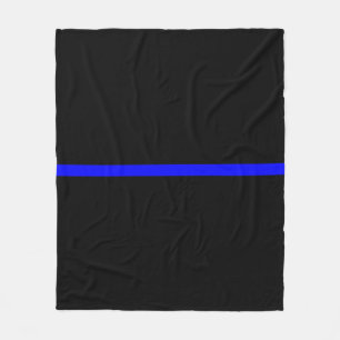 Couverture Polaire Le concept de ligne bleue claire symbolique