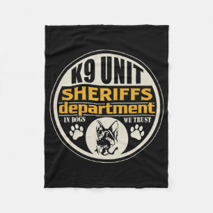 Couverture Polaire Le département de shérif de l'unité K9