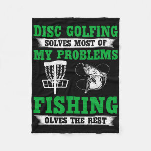 Couverture Polaire Le Disc Golf Résout La Plupart De Mes Problèmes - 