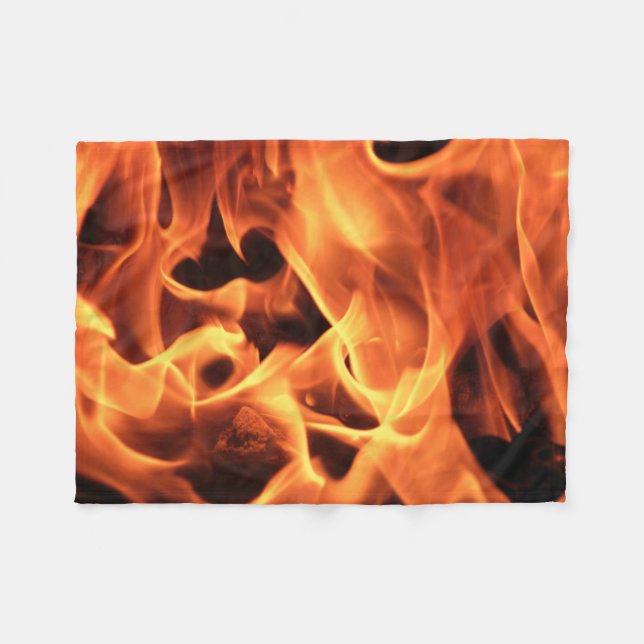 Couverture Polaire Le feu (Devant (Horizontal))