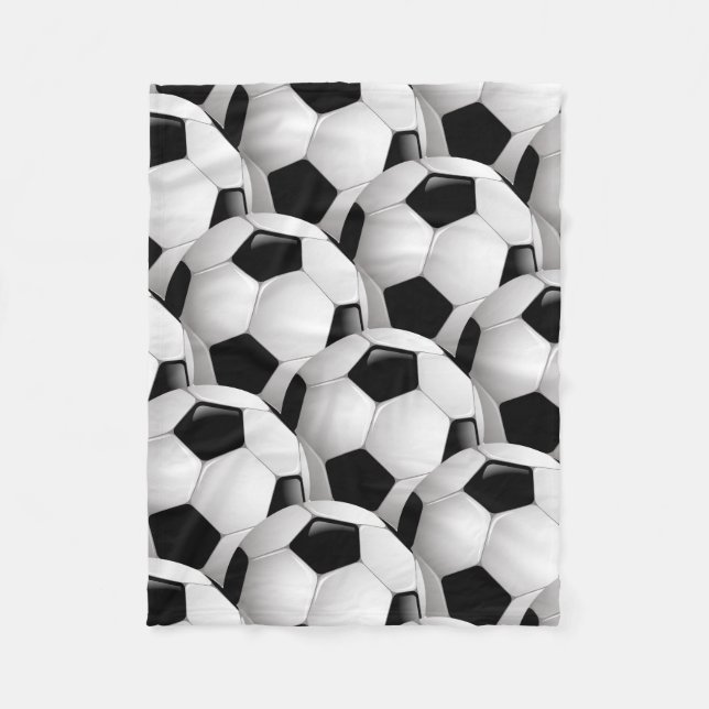 Couverture Polaire Le football du football | (Devant)