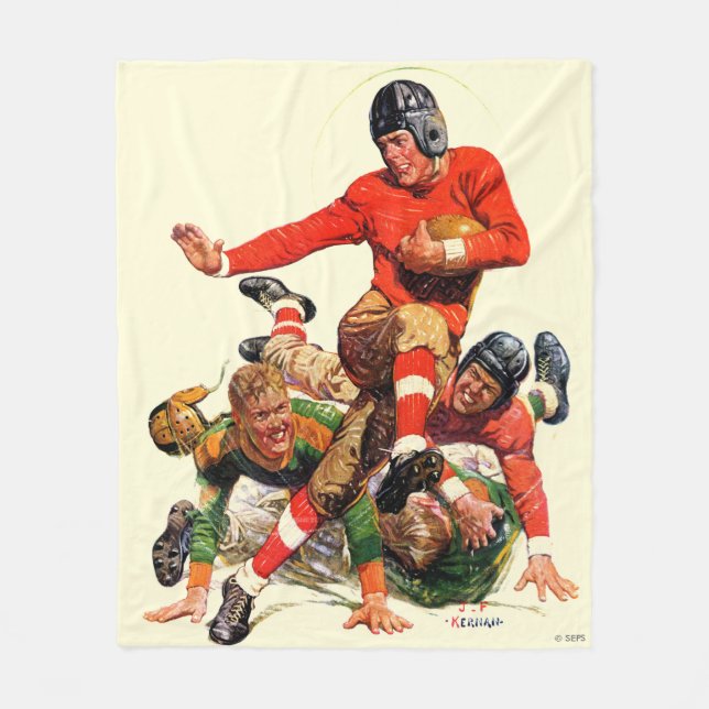 Couverture Polaire Le football d'université (Devant)