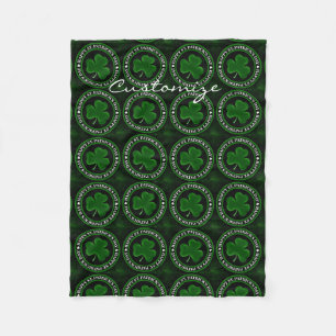 Couverture Polaire le jour Thunder_Cove de St Patrick vert de