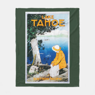 Couverture Polaire Le lac Tahoe PosterLake promotionnel Tahoe, CA