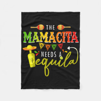 Couverture Polaire Le Mamacito A Besoin D'Une Tequila Cinco De Mayo M