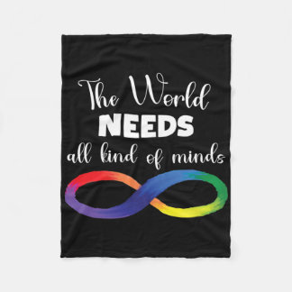 Couverture Polaire Le Monde a Besoin de Toutes Sortes d'Esprits Autis