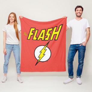 Couverture Polaire Le nom Flash et le logo de l'éclair