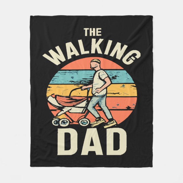 Couverture Polaire le papa qui marche (Devant)