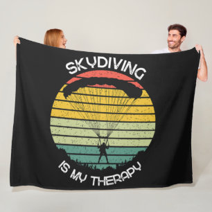 Couverture Polaire Le parachutisme est ma thérapie