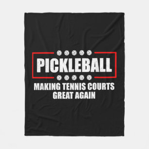 Couverture Polaire Le Pickleball Rendre Ennis Courts Grande Encore Dr
