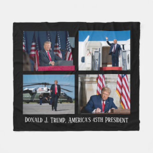 Couverture Polaire Le Président Donald J. Trump 45e Président