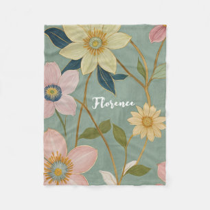 Couverture Polaire Le réveil doux du printemps personnalisé